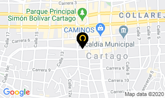 Mapa de Almacén Todo Repuestos Ltda. en Cartago