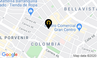 Mapa de Almacén Todo Semillas en Barranquilla