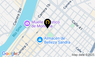 Mapa de Almacen Todoeléctricos en Montería