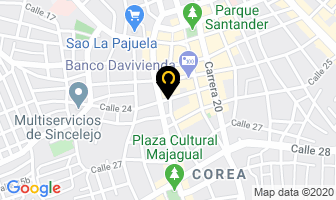 Mapa de Almacén Tornifrenos De Sucre en Sincelejo