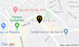 Mapa de Almacén Tractopartes en Sincelejo