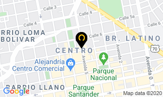 Mapa de Almacén Traperos El Barato en Cúcuta