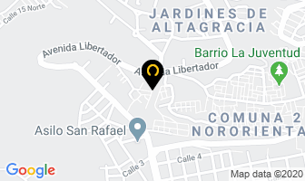 Mapa de Almacen Tribeca en Bucaramanga