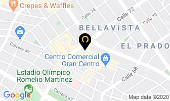 Mapa de Almacén Tuxedo en Barranquilla