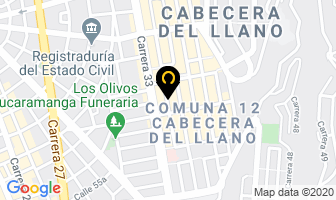 Mapa de Almacen Underground en Bucaramanga