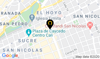 Mapa de Almacén Variedades en Cali