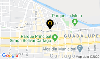 Mapa de Almacén Variedades en Cartago