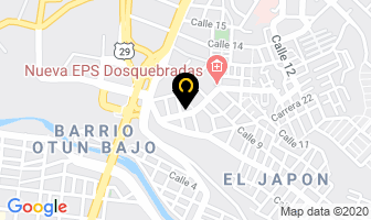 Mapa de Almacén Variedades en Dosquebradas