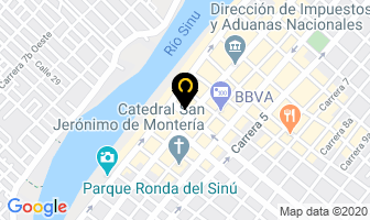 Mapa de Almacén Varoni en Montería
