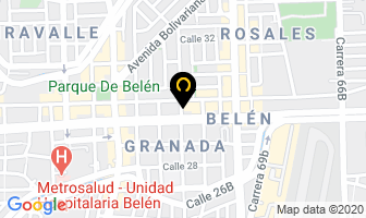 Mapa de Almacen Ventanas Y Cabinas en Medellín