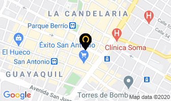 Mapa de Almacén Verano en Medellín