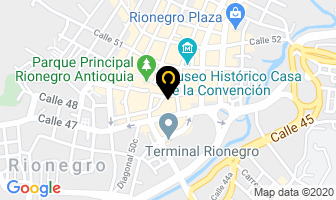 Mapa de Almacen Verano en Rionegro