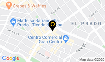 Mapa de Almacén Víctor en Barranquilla