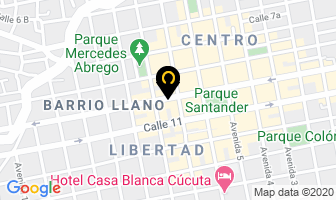 Mapa de Almacén Vitrinas Campoamor en Cúcuta