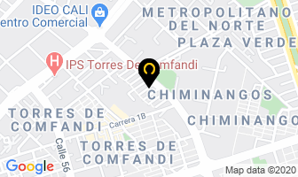 Mapa de Almacen Y Taller De Servicios H&l en Cali