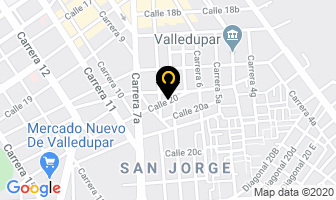 Mapa de Almacen Y Taller El Bobi en Valledupar