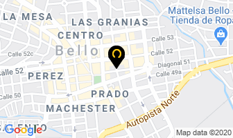 Mapa de Almacèn Y Taller Electro Oster en Bello