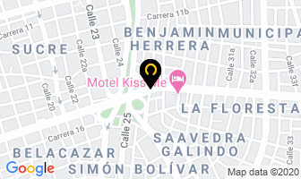 Mapa de Almacén Y Taller Repbombas en Cali