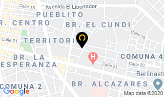 Mapa de Almacén Y Taller Riaño en Santa Marta