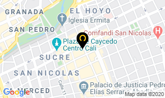 Mapa de Almacén Y Variedades Jimal en Cali