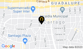 Mapa de Almacén Yamacar Ltda. en Cartago