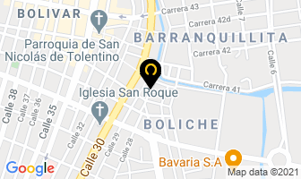 Mapa de Almacen Zapatoca en Barranquilla