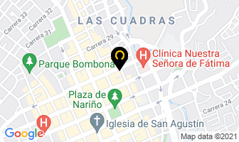 Mapa de Almacén Ziena en Pasto