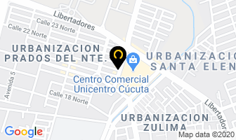 Mapa de Almacenar S. A. en Cúcuta