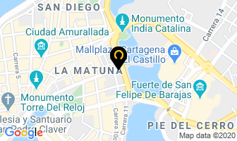 Mapa de Almacenes Calypso en Cartagena