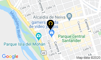 Mapa de Almacenes Calypso en Neiva