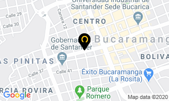 Mapa de Almacenes Contrapol en Bucaramanga