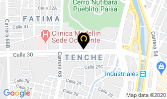 Mapa de Almacenes E Industrias Roca S.a. en Medellín