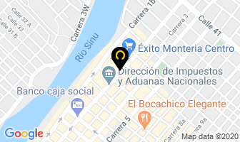 Mapa de Almacenes El Manicomio en Montería
