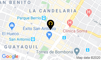 Mapa de Almacenes Escape en Medellín
