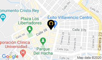 Mapa de Almacenes Exito en Villavicencio