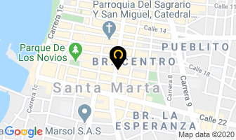 Mapa de Almacenes Exito S.a. en Santa Marta