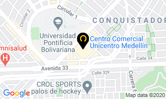 Mapa de Almacenes Gino Passcalli en Medellín