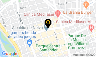 Mapa de Almacenes Gino Passcalli en Neiva