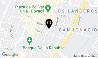 Mapa de Almacenes Iván Botero Gómez S.a en Tunja