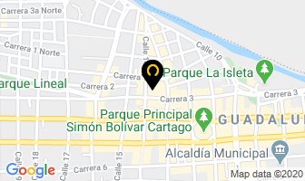 Mapa de Almacenes Iván Botero Gómez S.a en Cartago