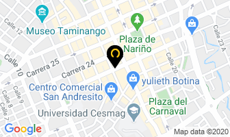Mapa de Almacenes Jorge Arabia en Pasto