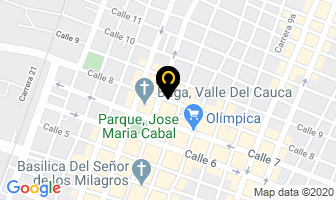 Mapa de Almacenes Jorge Arabia - Ja! en Guadalajara de Buga