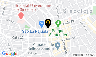 Mapa de Almacenes Ley S.a. en Sincelejo