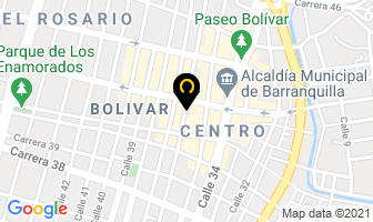 Mapa de Almacenes Obiza en Barranquilla