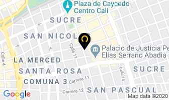 Mapa de Almacenes Sí en Cali