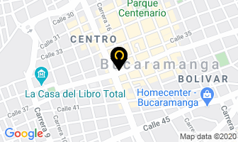 Mapa de Almacenes Tía Ltda. en Bucaramanga