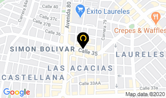 Mapa de Almacenes Vestifiesta en Medellín