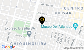 Mapa de Almacen¨punto Mazda en Barranquilla