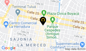 Mapa de Almacentro Cultura en Tulua