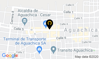 Mapa de Almafer en Aguachica